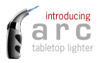introducing arc tabletop lighter